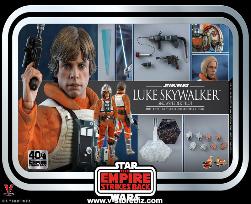 Hot Toys MMS585 Star Wars : The Empire Strikes Back Luke Skywalker