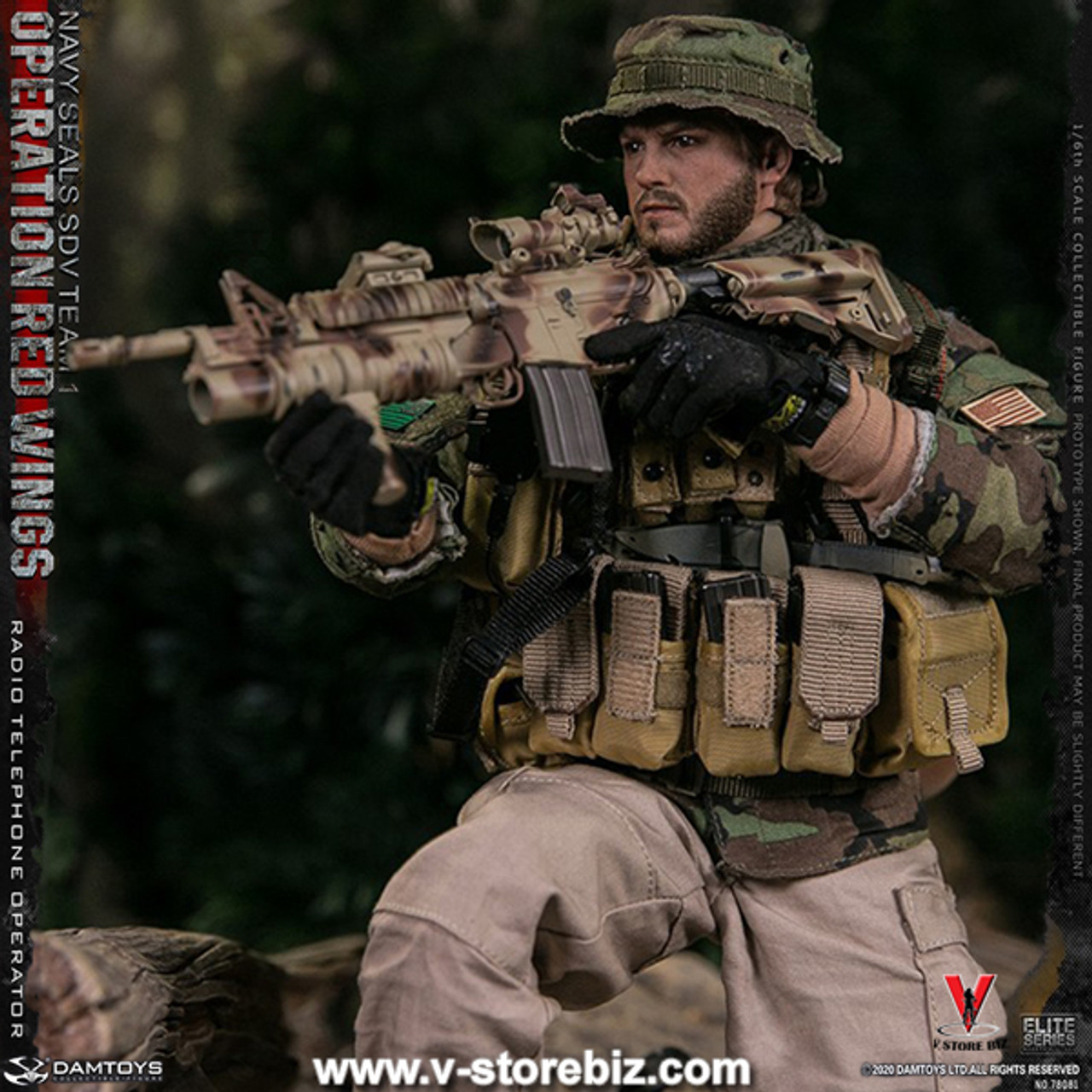DAM 78081 Operation Red Wings Navy SEAL SDV-1 Radio