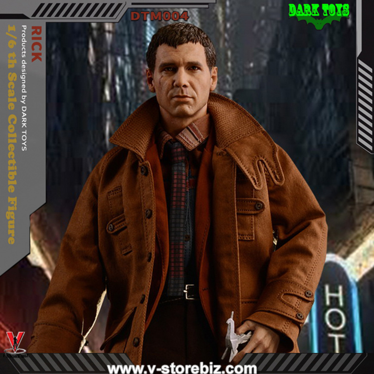 Dark Toys DTM004 Blade Runner Rick DX - V Store Collectibles