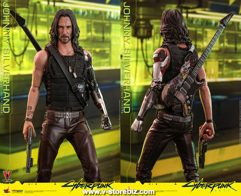 Hot Toys VGM47 Cyberpunk 2077 Johnny Silverhand - V Store Collectibles