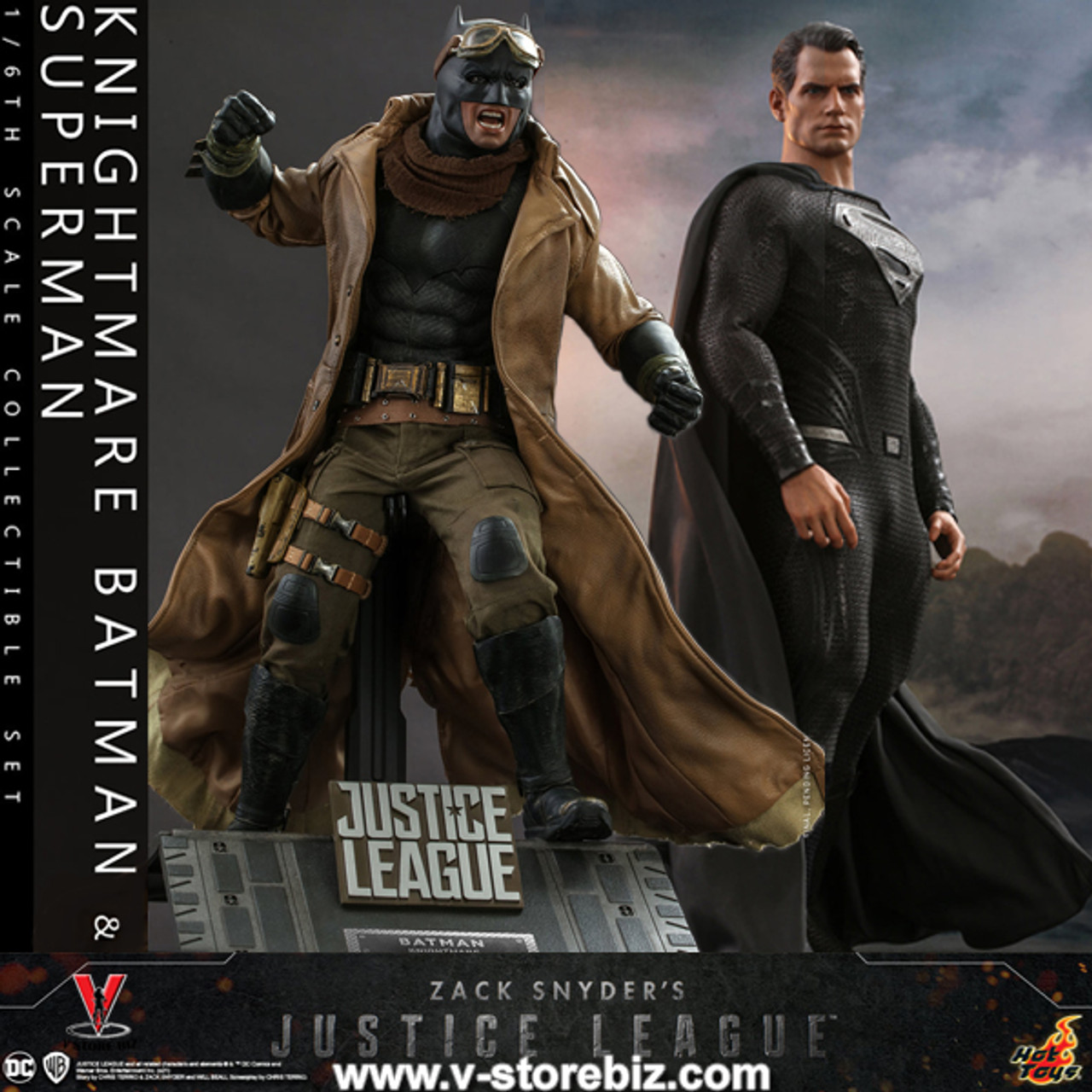 ホットトイズ　ナイトメアバットマン　TM#038 Hot Toys TMS038 1/6 Scale KNIGHTMARE BATMAN AND SUPERMAN