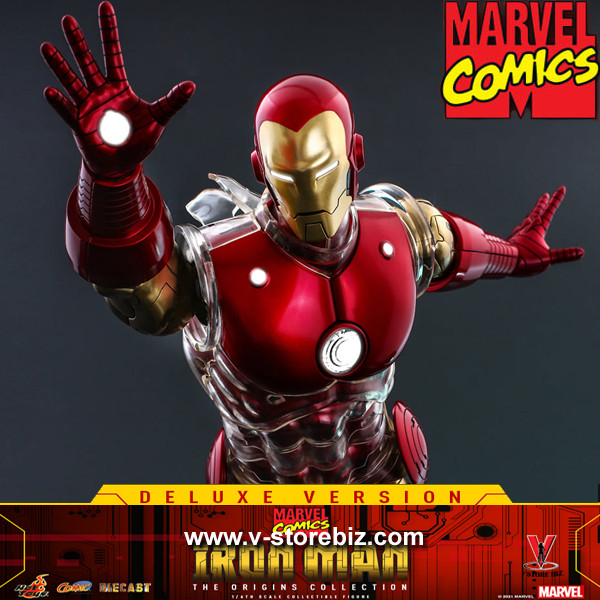 HOTTOYS COMIC MASTERPIECE IRON MAN / THE ORIGINS COLLECTION