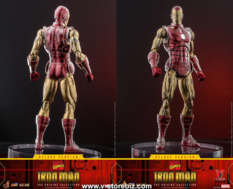 Hot Toys CMS08D38 Marvel Comics - Iron Man [The Origins Collection