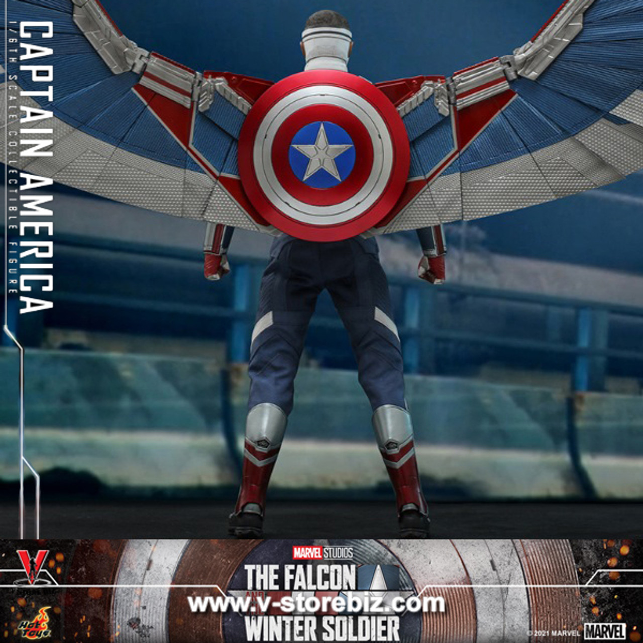 Captain America 1/6 Scale Figure by Hot Toys