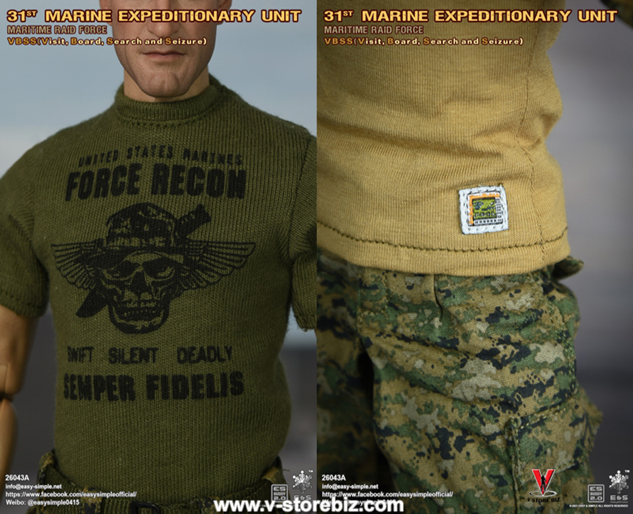 E&S 26043A 31st MEU Maritime Raid Force (MRF) VBSS - V Store