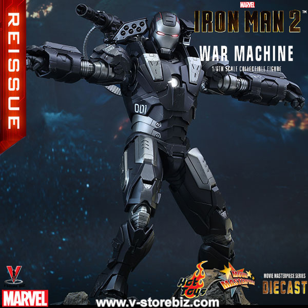 Hot Toys MMS331D13B Iron Man 2 : War Machine Collectible Figure
