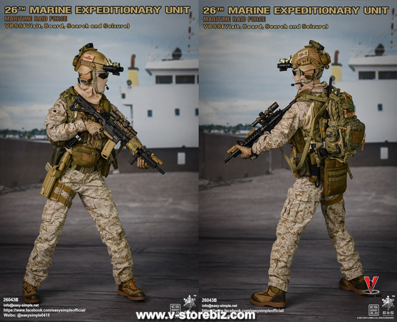 ミリタリー 1/6 26th MARINE EXPEDITIONARY UNIT DAMTOYS 26th Marine Expeditionary Unit Soldier 1/6 Scale