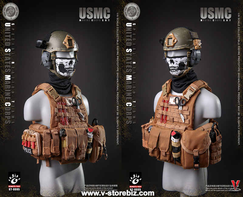 King's Toy KT-8005 USMC Marine Corps Special Response Team (SRT