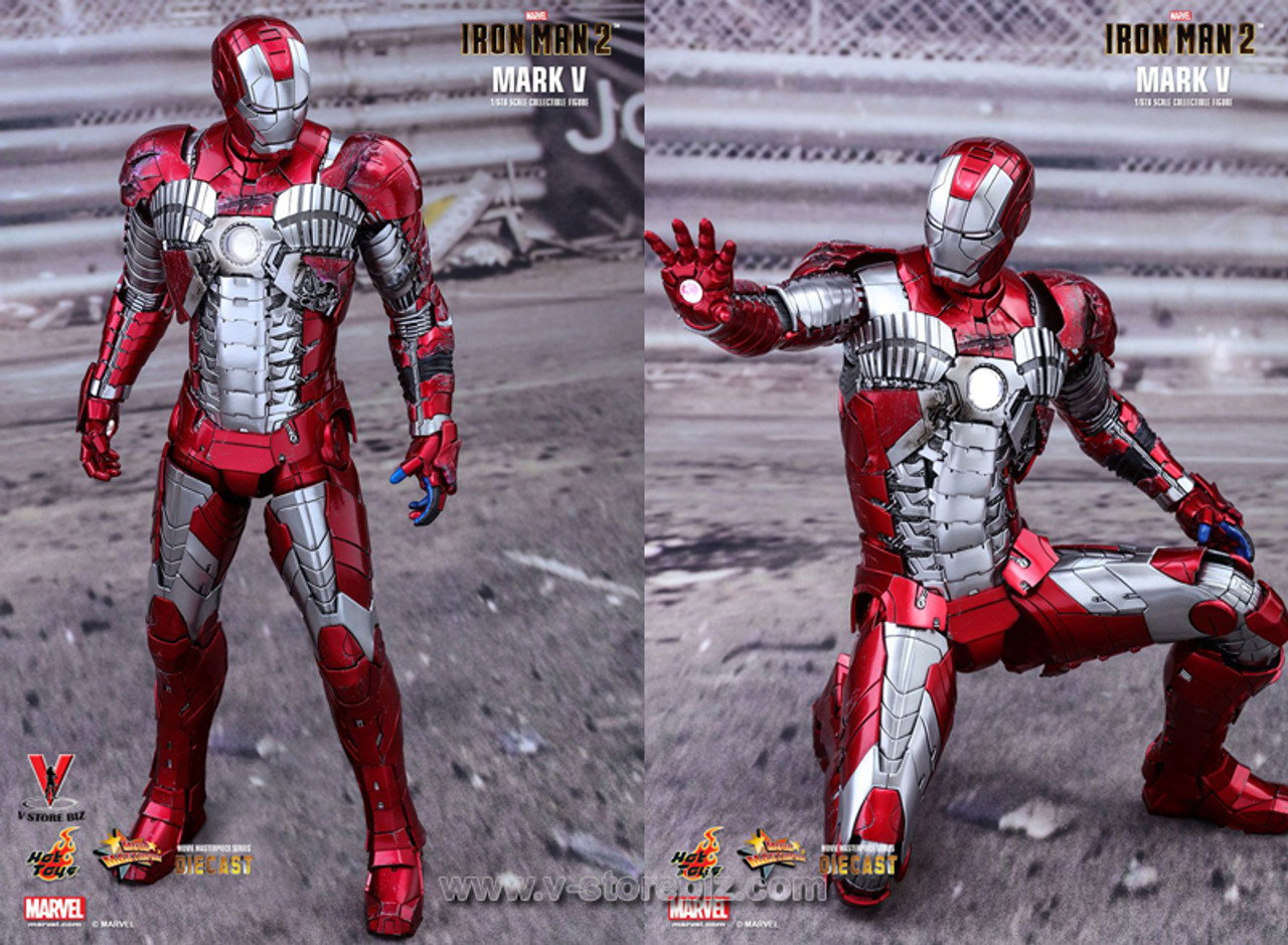 Hot Toys MMS400D18 Iron Man 2 Mark V (Diecast) - V Store