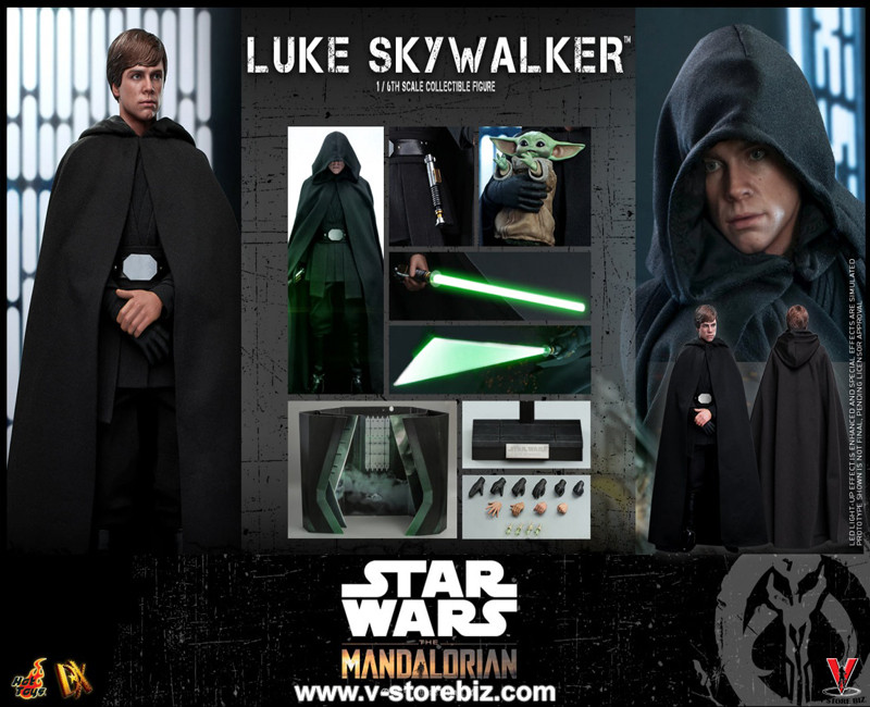 トップス WIND AND SEA Mandalorian Luke Skywalker Hot Toys DX22 Star Wars: The Mandalorian - Luke Skywalker - V