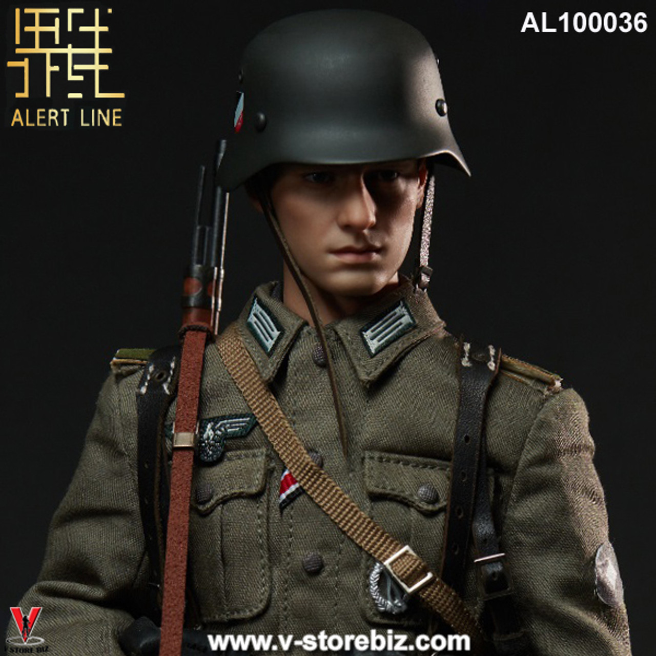 Alert Line AL100036 WWII German Army Soldier