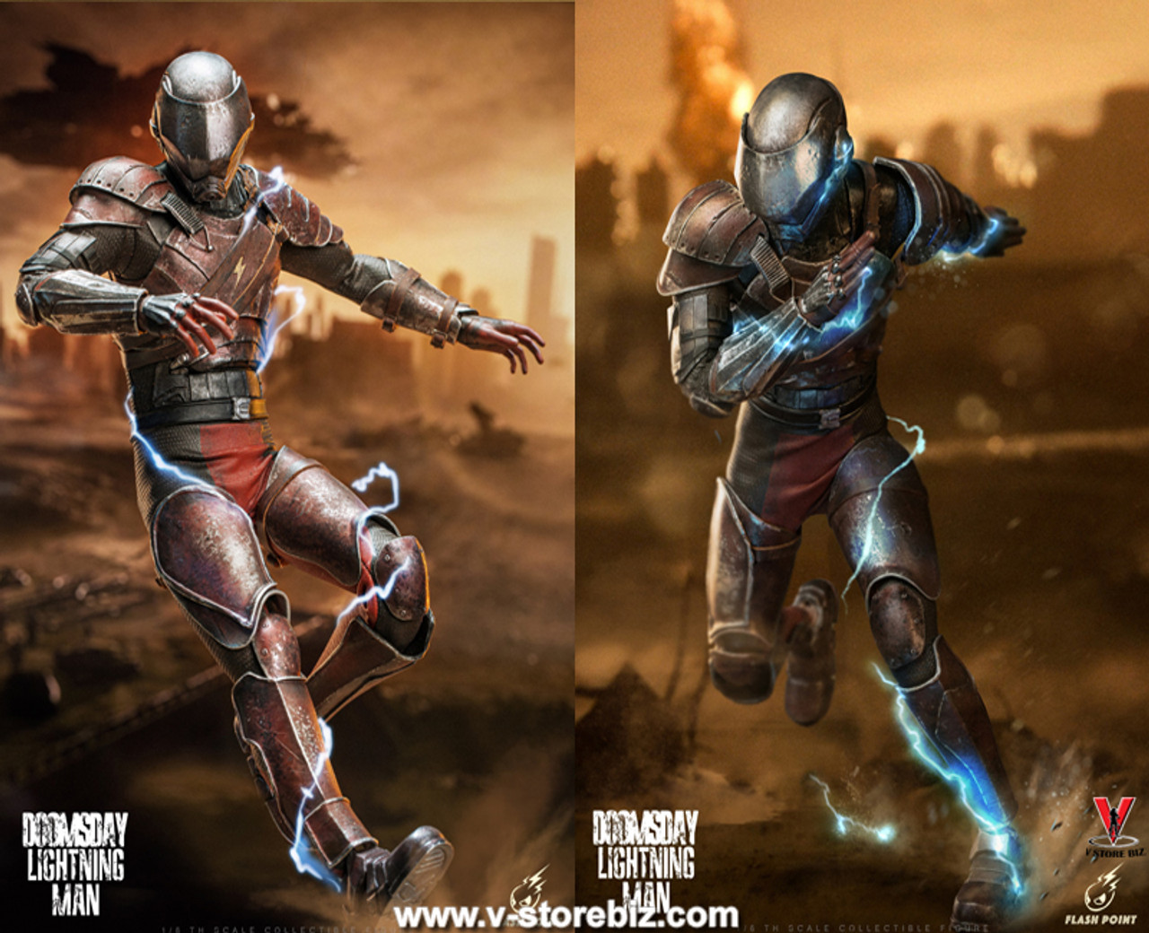 Flashpoint Studio FP-22166 Doomsday Lightning Man - V Store