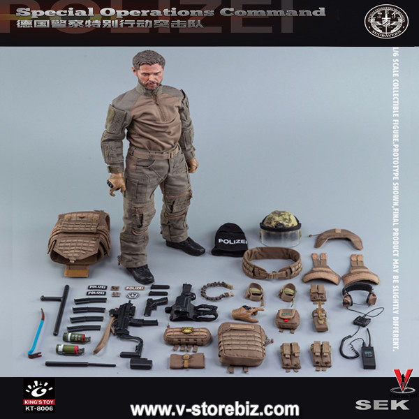 King's Toy KT-8006 SEK Special Operations Command - V Store