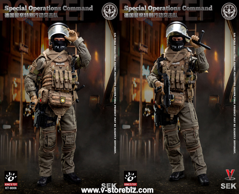King's Toy KT-8006 SEK Special Operations Command - V Store