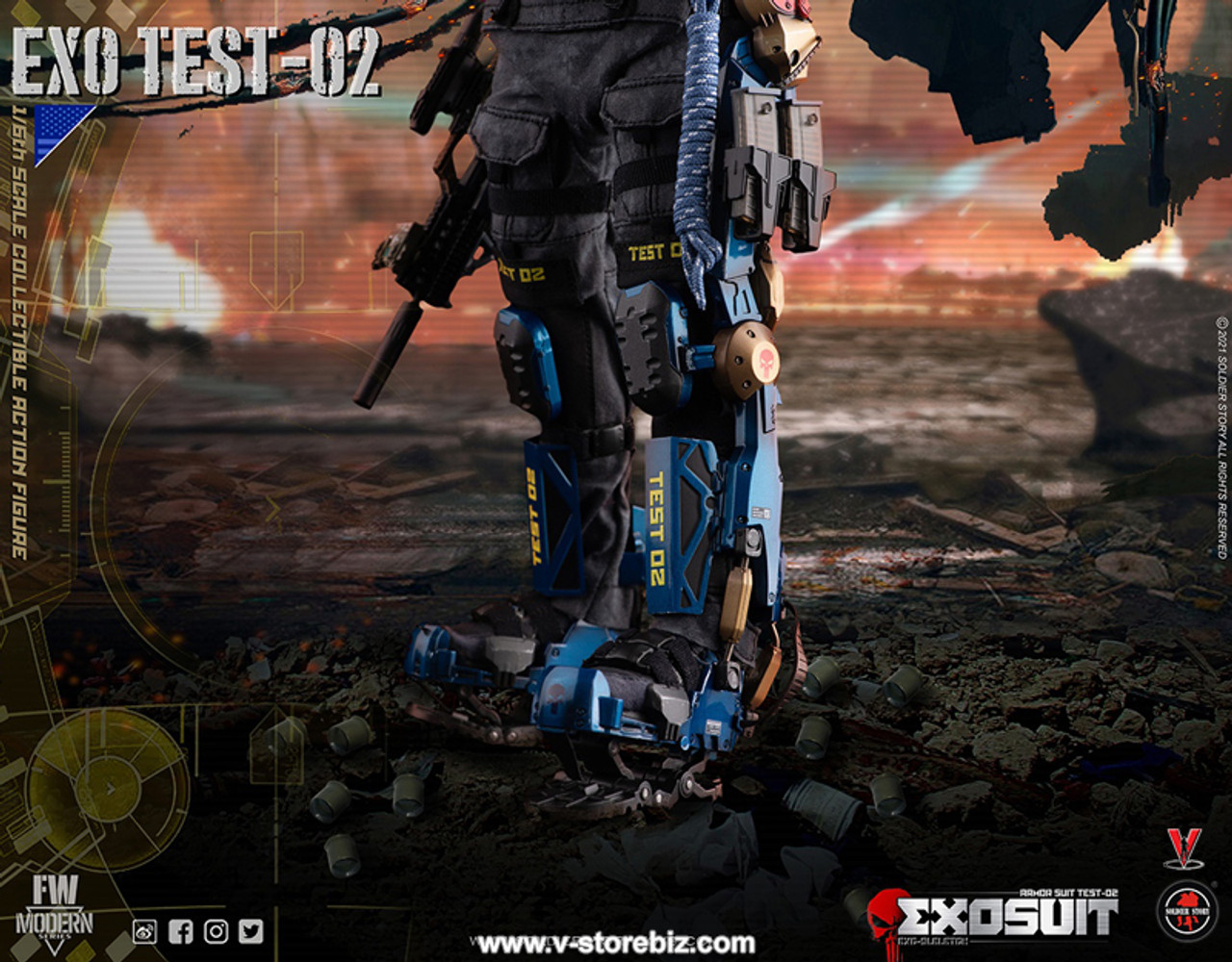 Soldier Story SS125 EXO-SKELETON Armor Suit Test 02 - V