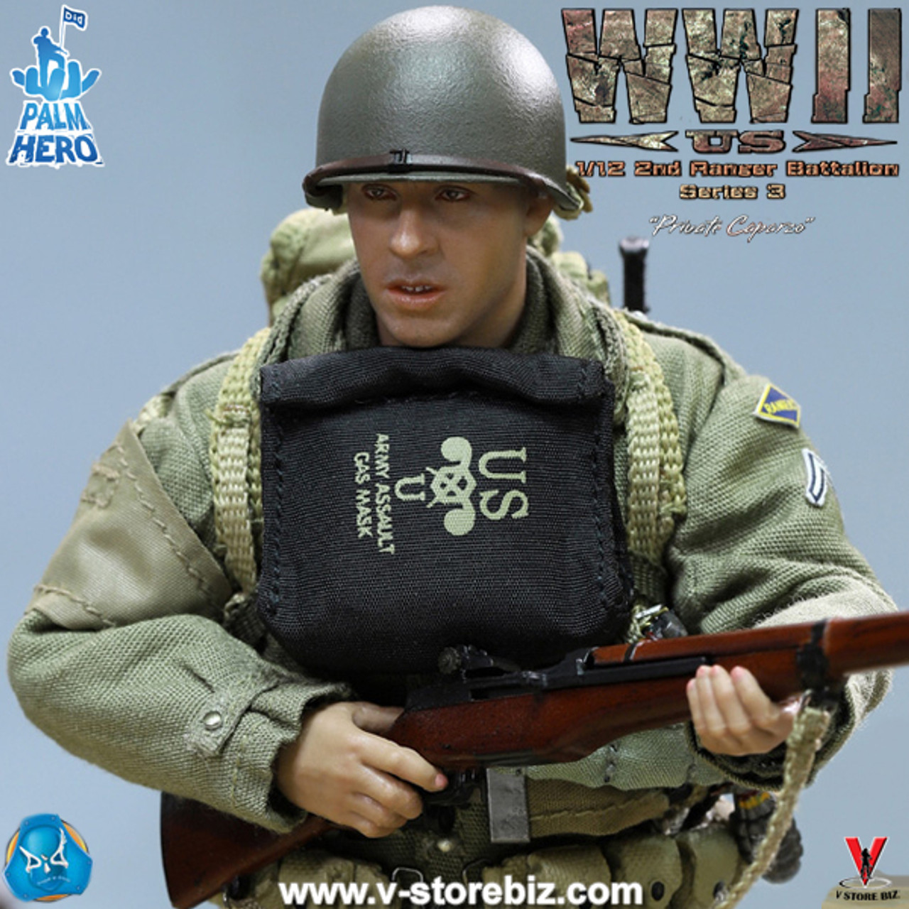 XA80011 アメリカ陸軍 第2レンジャー大隊 カパーゾ二等兵 1/12