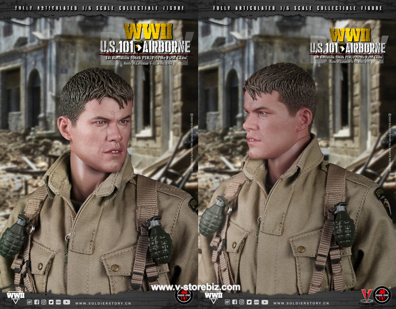 Soldier Story SS126 WWII US 101st Airborne Div. 1st