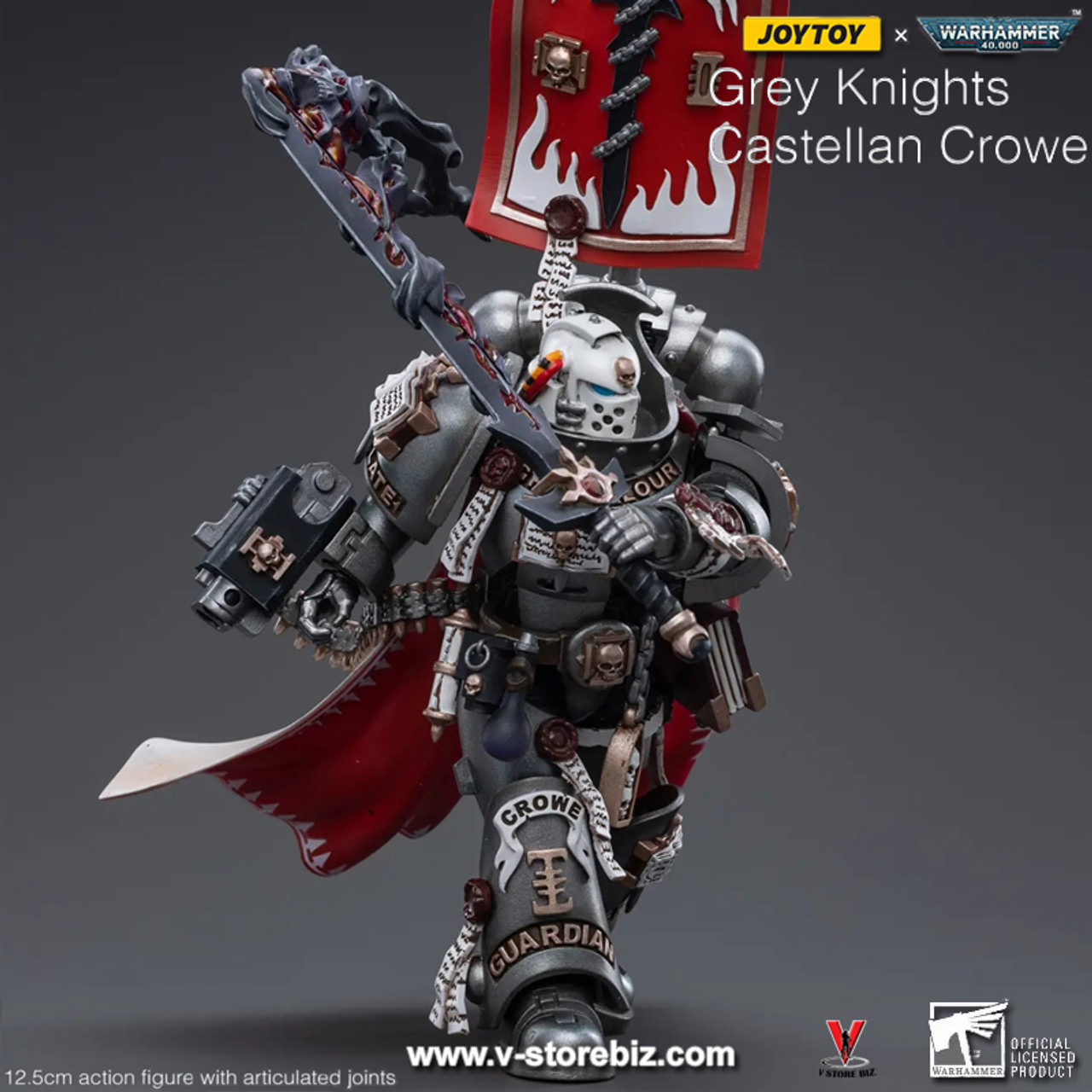 Sold Out Joytoy Warhammer 40k Jt3518 Grey Knights Castellan Crowe V Store Collectibles 2007