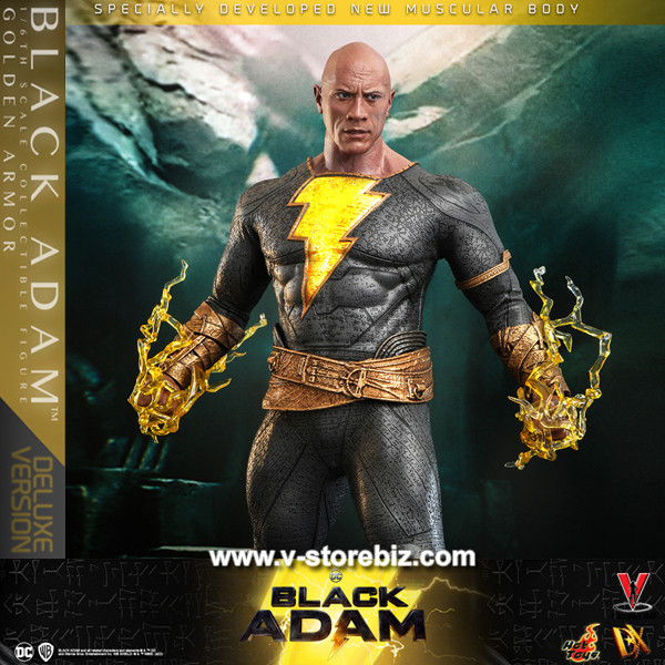 Hot Toys DX31 Black Adam (Golden Armor) Deluxe Version - V Store
