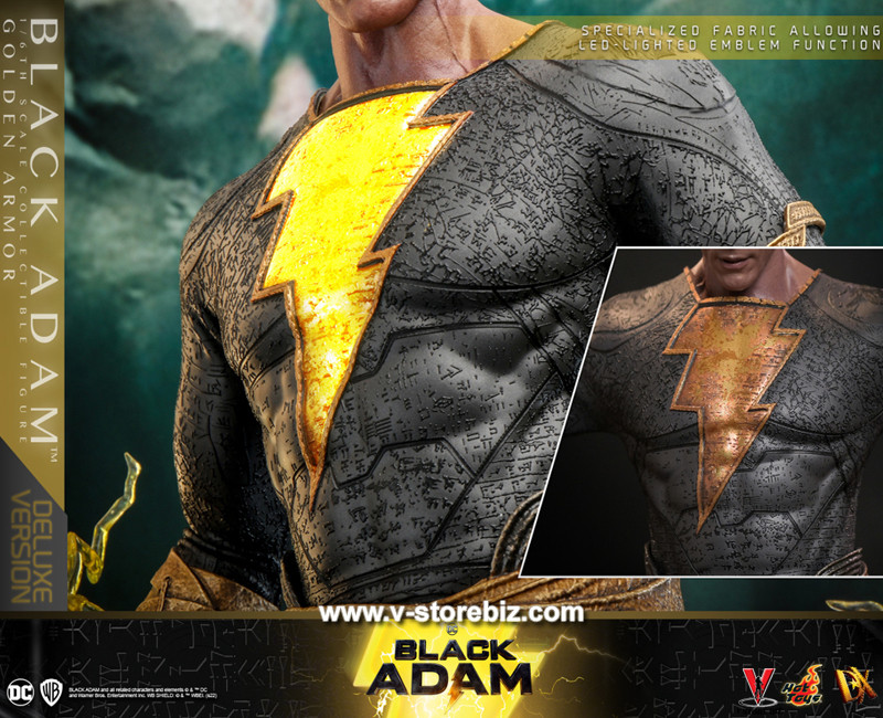 Hot Toys DX31 Black Adam (Golden Armor) Deluxe Version - V Store