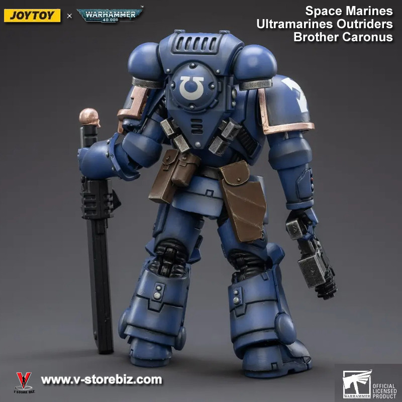 JOYTOY 1/18 Warhammer 40,000 Ultramarines Outriders - Action Figure 22cm Con Articolazioni Mobili