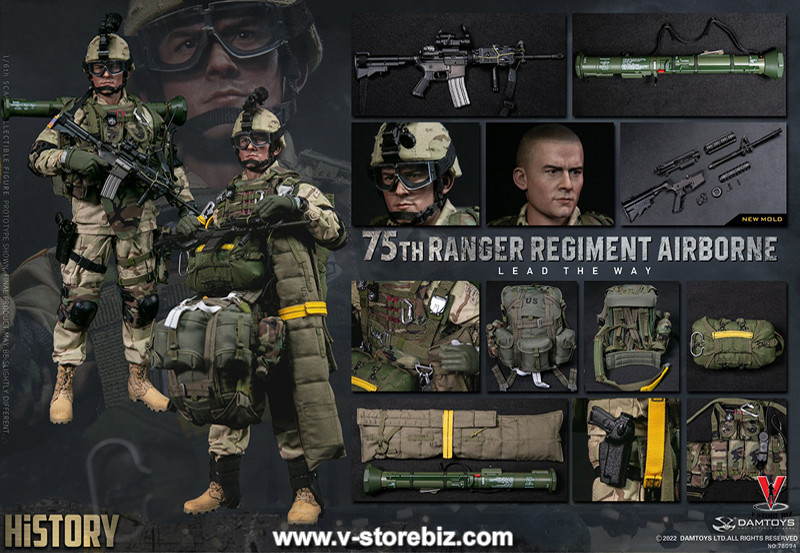 DAMTOYS 78094 75th Ranger Regiment Airborne - V Store Collectibles