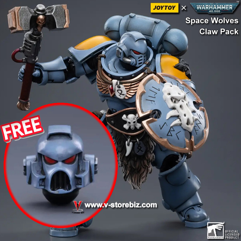 SOLD OUT] JOYTOY Warhammer 40K: Space Wolves Claw Pack - V Store