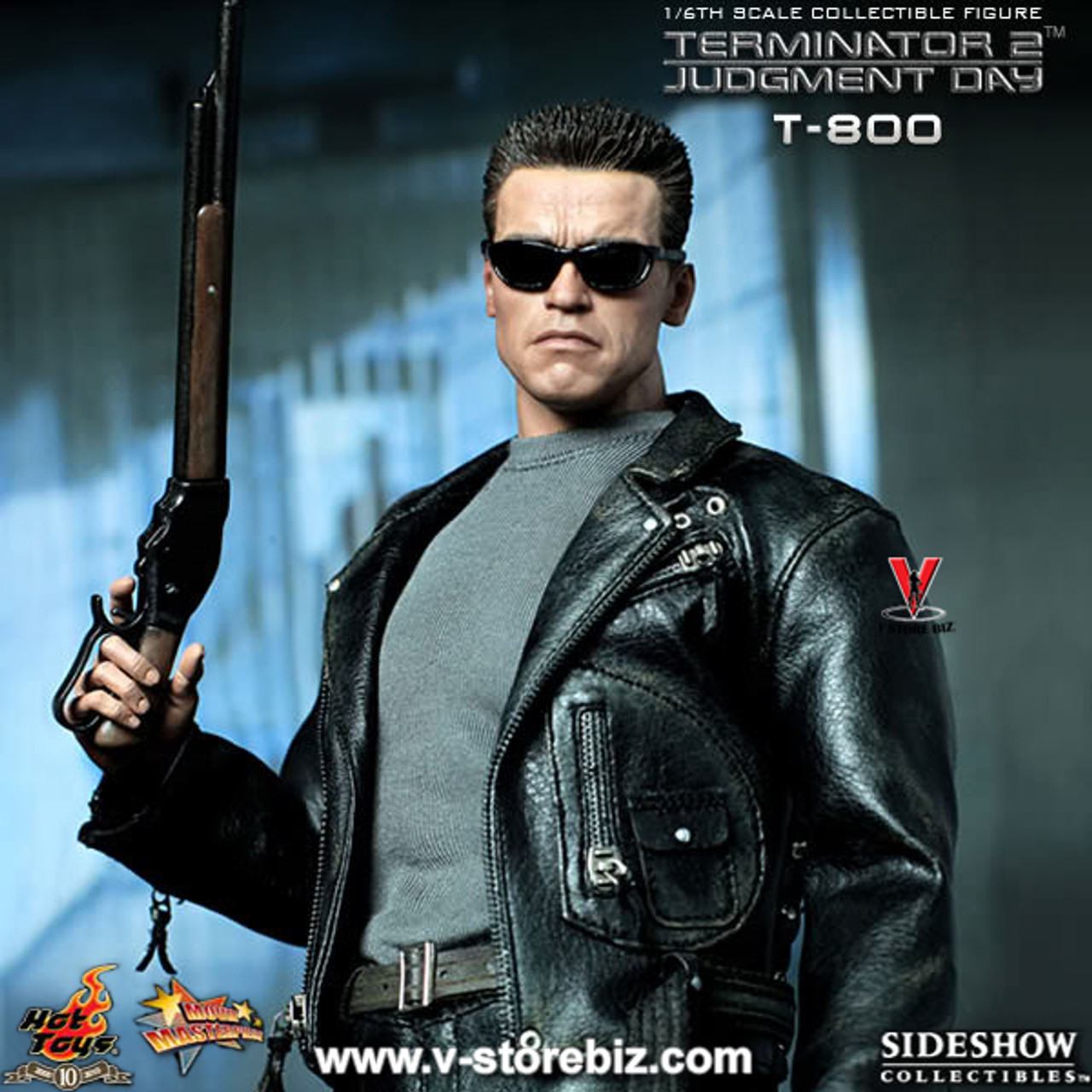 Hot Toys MMS117 Terminator 2: Judgement Day T-800 - V Store Collectibles