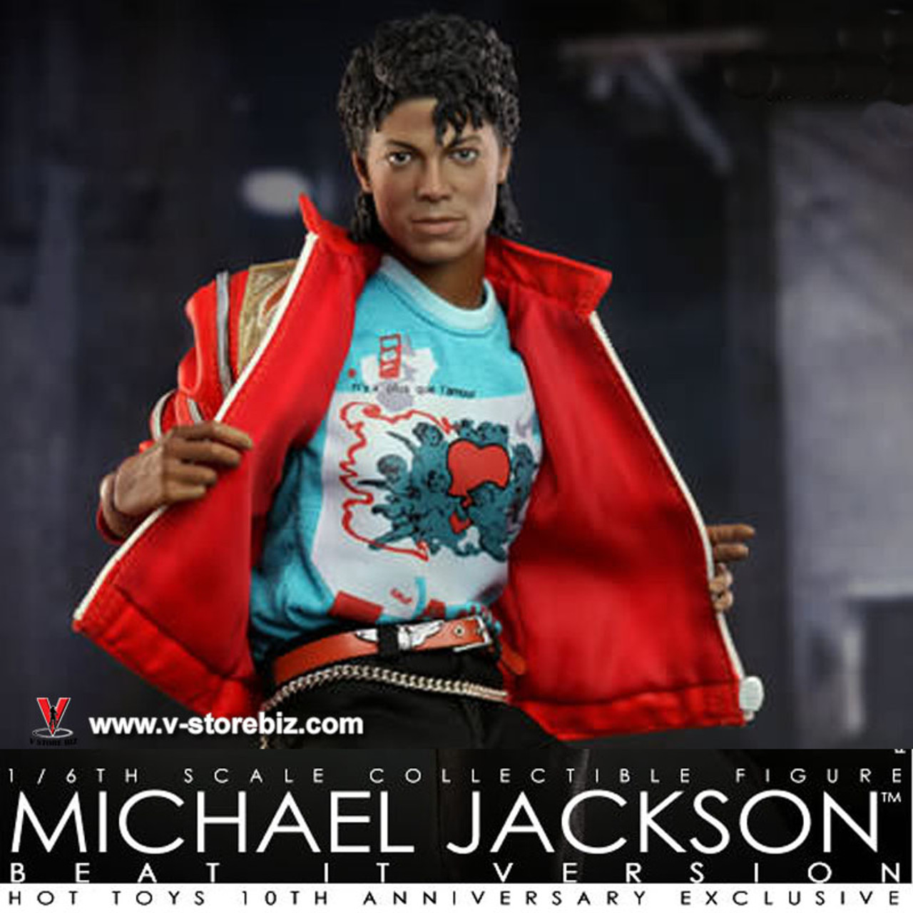 半額直販未開封 マイコン 1/6 フィギュア マイケル・ジャクソン スリラー版 M icon Michael Jackson Thriller Hot Toys ホットトイズ 芸能人、タレント