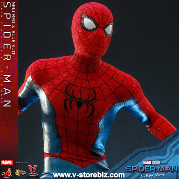 Hot Toys MMS679 Spider-Man: No Way Home - Spider-Man (New Red