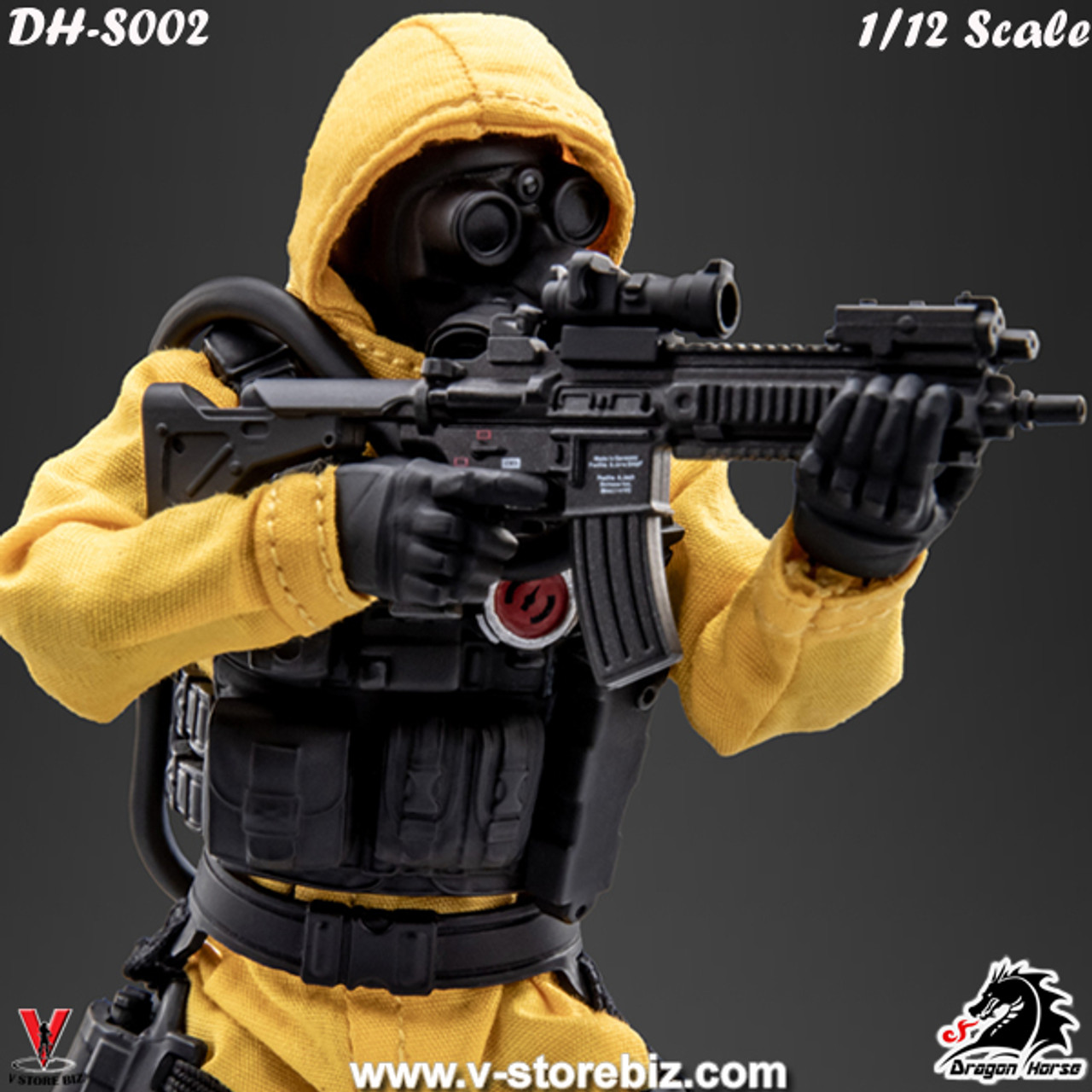 Dragon Horse 1/12 Scp Foundation Series MTF Alpha-1 6 Action Figure Toy  INSTOCK