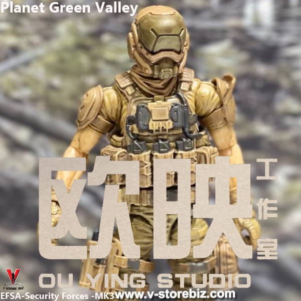 Ouying Studio & Planet Green Valley EFSA Security Forces MK3 - V