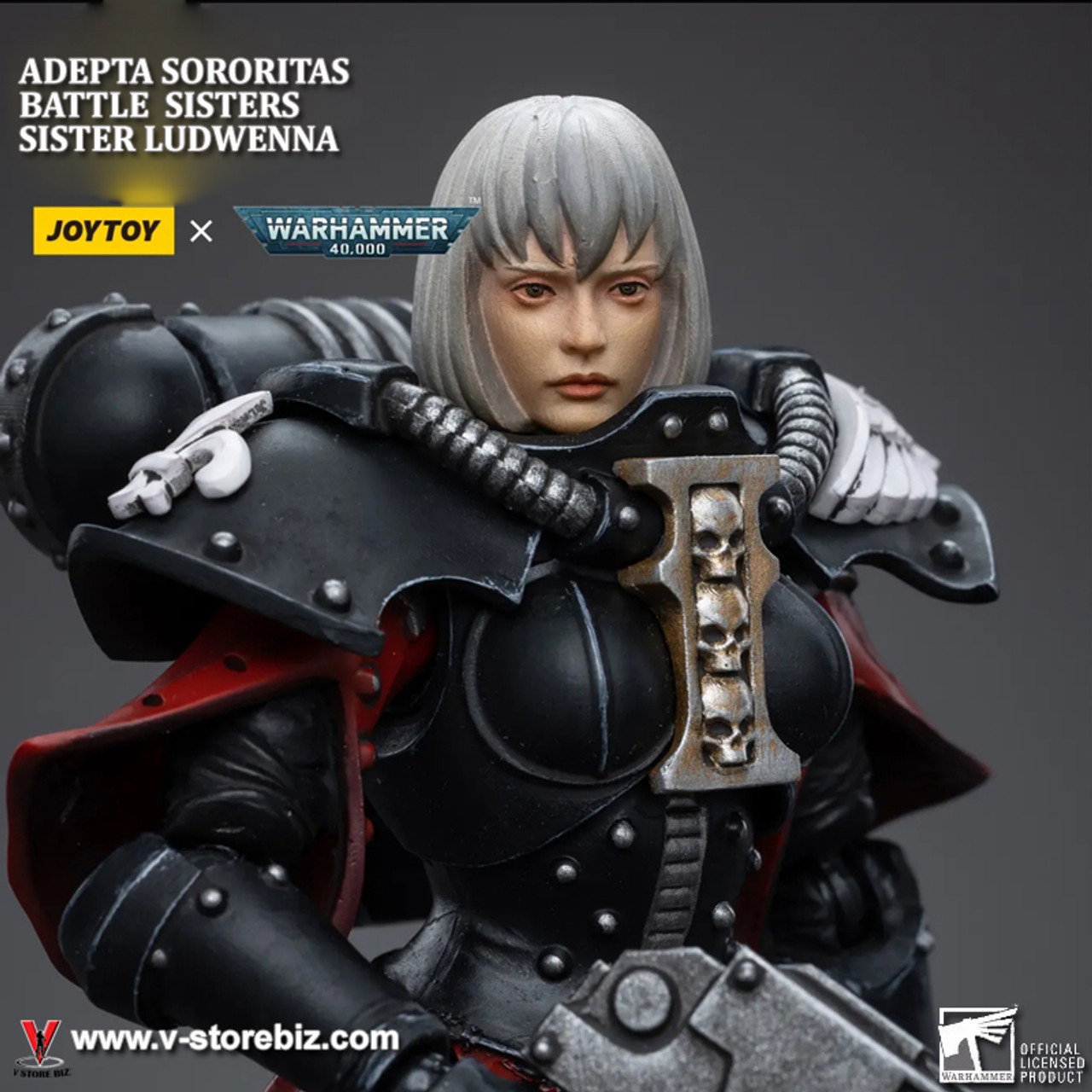 Warhammer 40K Adepta Sororitas Battle Sister Ludwenna 1/18 Scale Figure