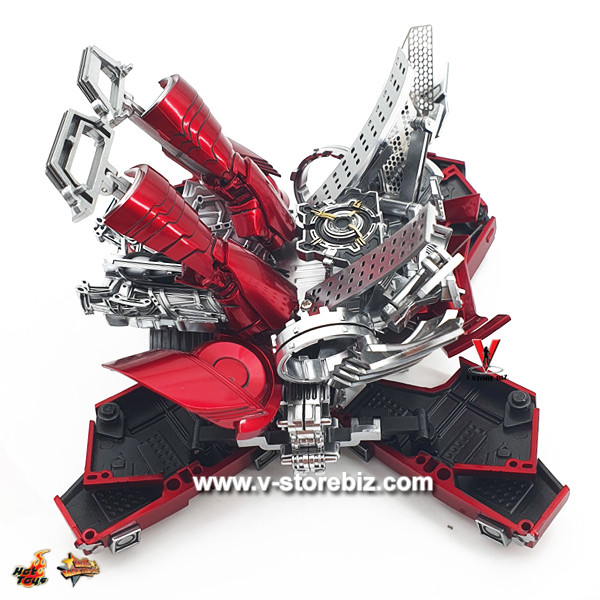 Hot Toys MMS600 Iron Man 2 Mark V Suit up Version Suitcase & Armor