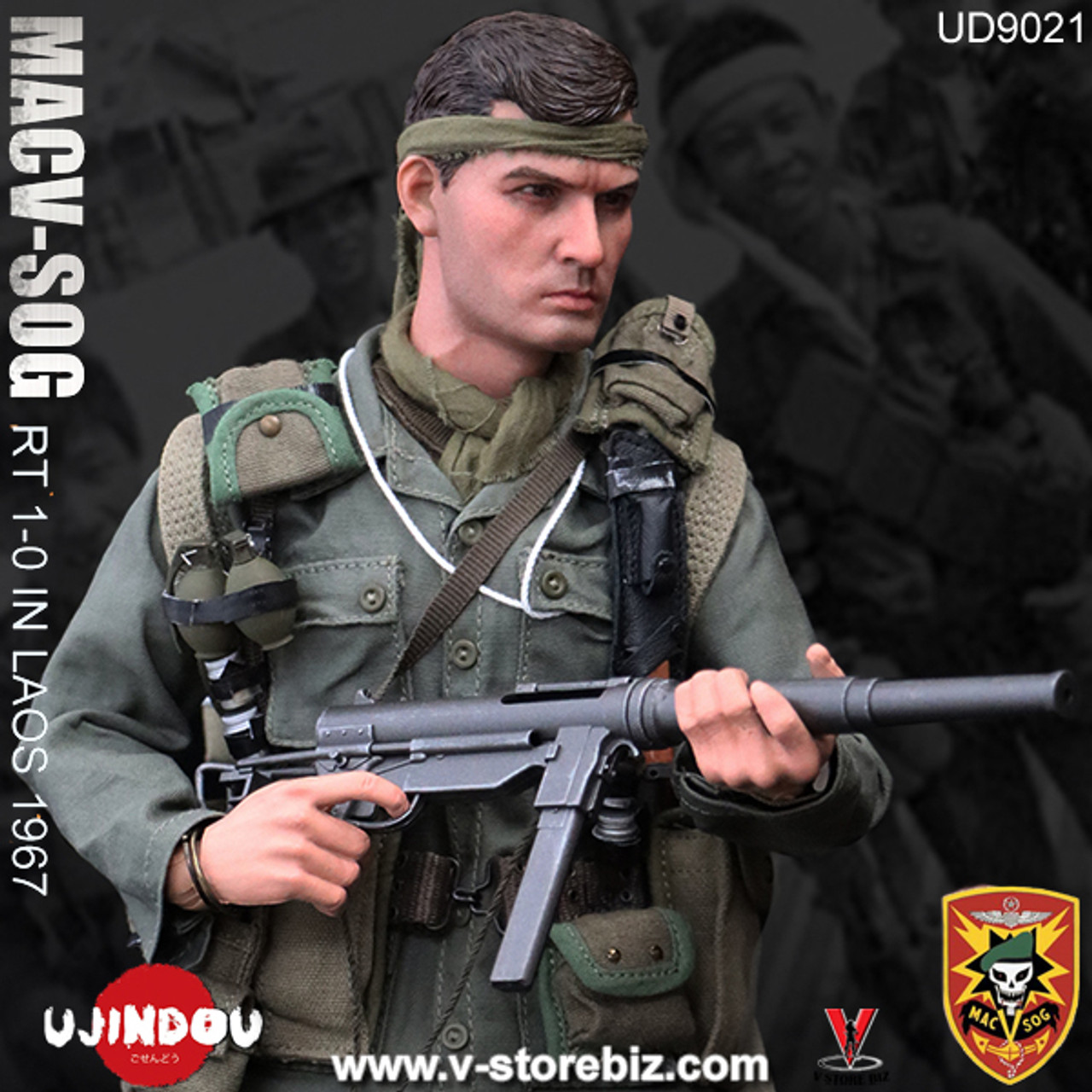 UJINDOU UD9021 MACV-SOG Recon Team in Laos 1967 - V Store