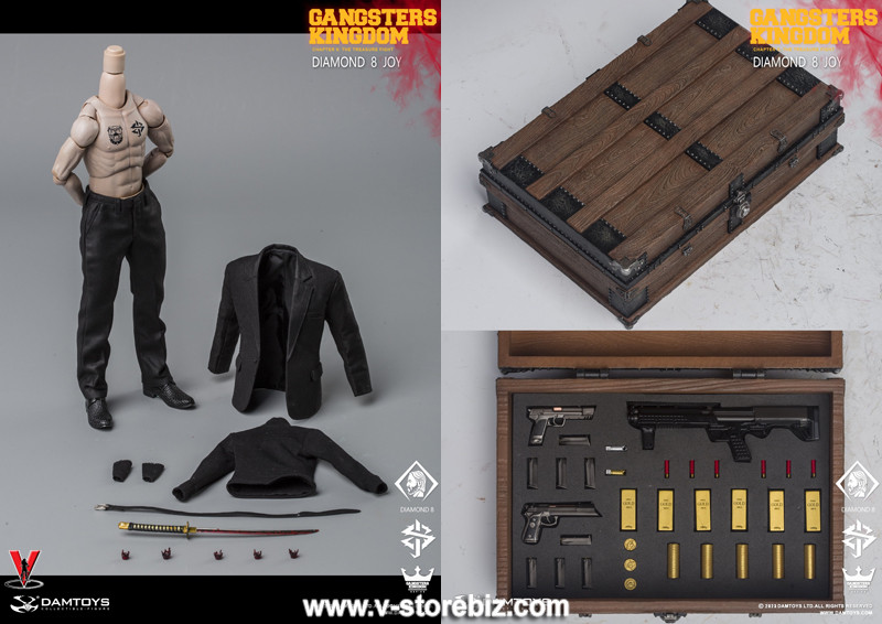 DAMTOYS Gangsters Kingdom GK028A Diamond 8: Joy - V Store Collectibles