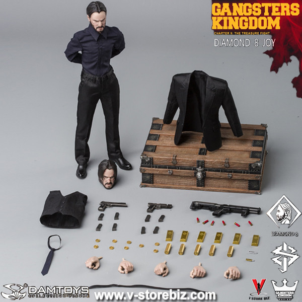 DAMTOYS Gangsters Kingdom GK028A Diamond 8: Joy - V Store Collectibles