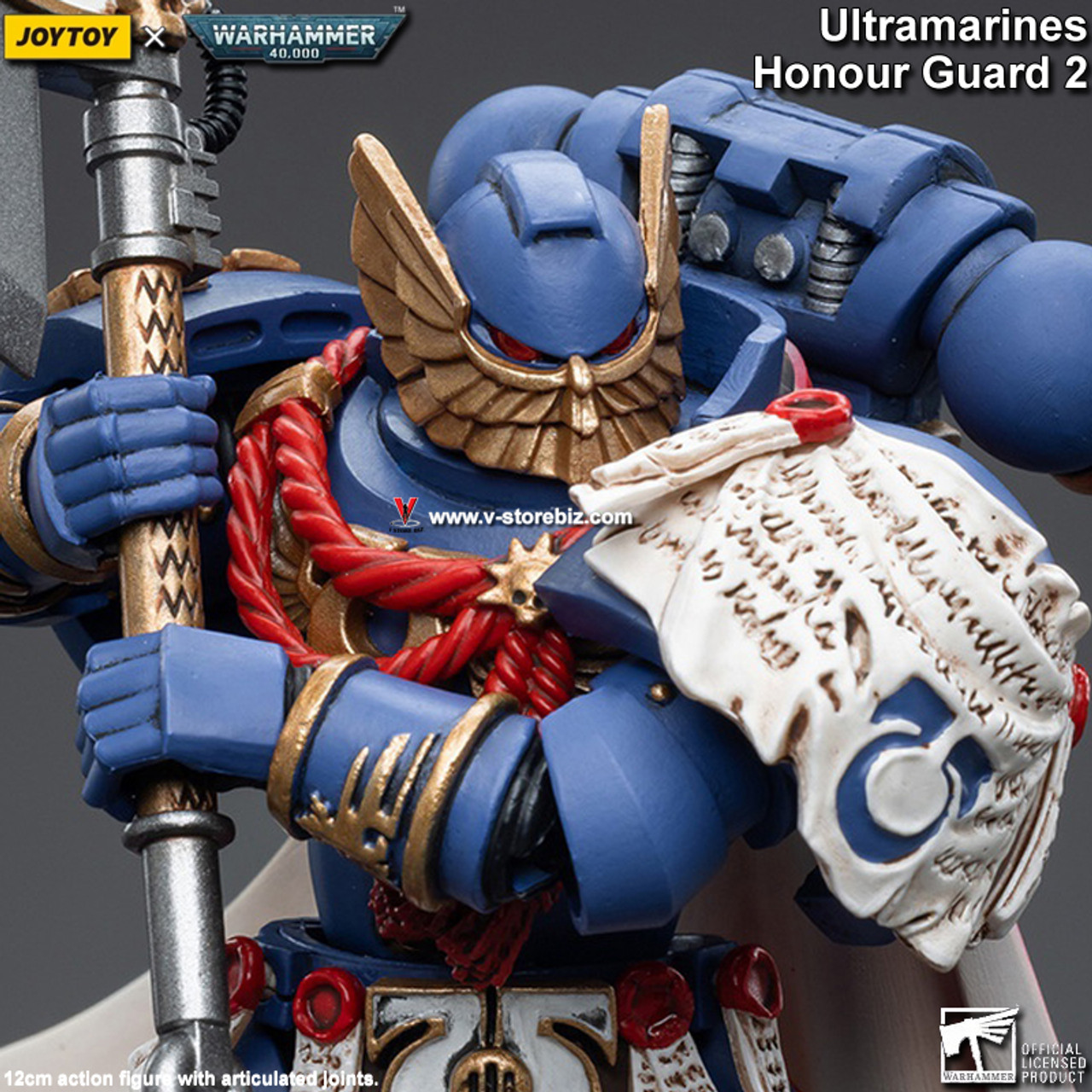 Warhammer 40k - Figurine 1/18 Ultramarines Honour Guard 2 12 cm - Figurines  - LDLC