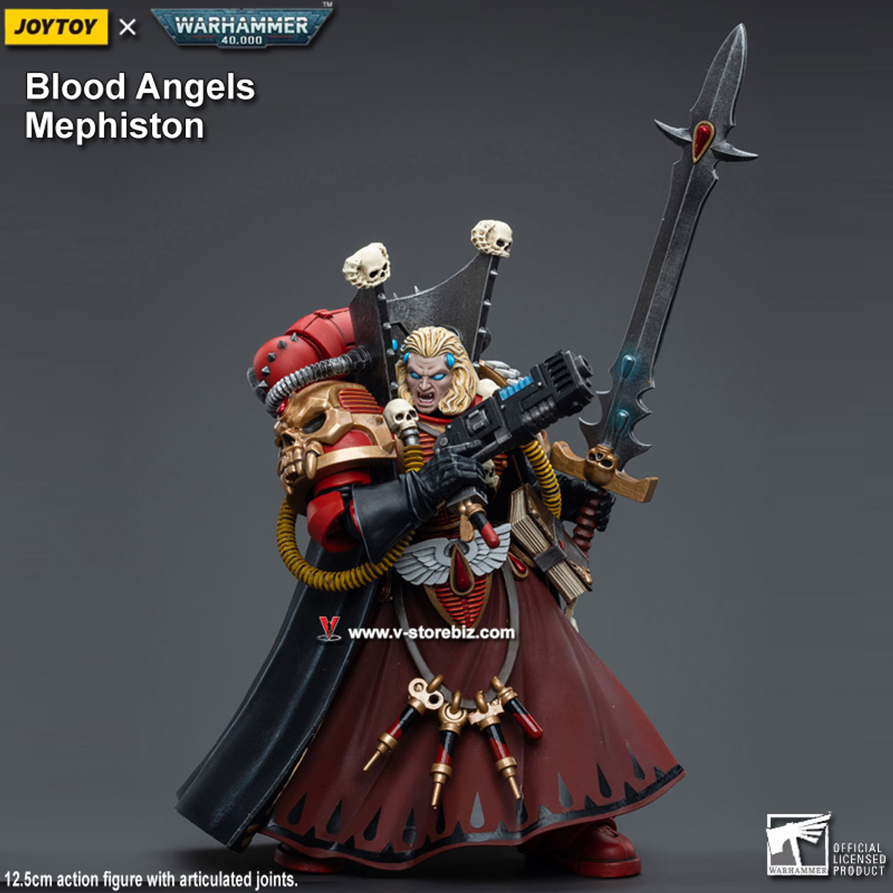 JoyToy ウォーハンマー40K 血の天使Mephiston JoyToy WH40K Blood Angels Mephiston » Joytoy Figure