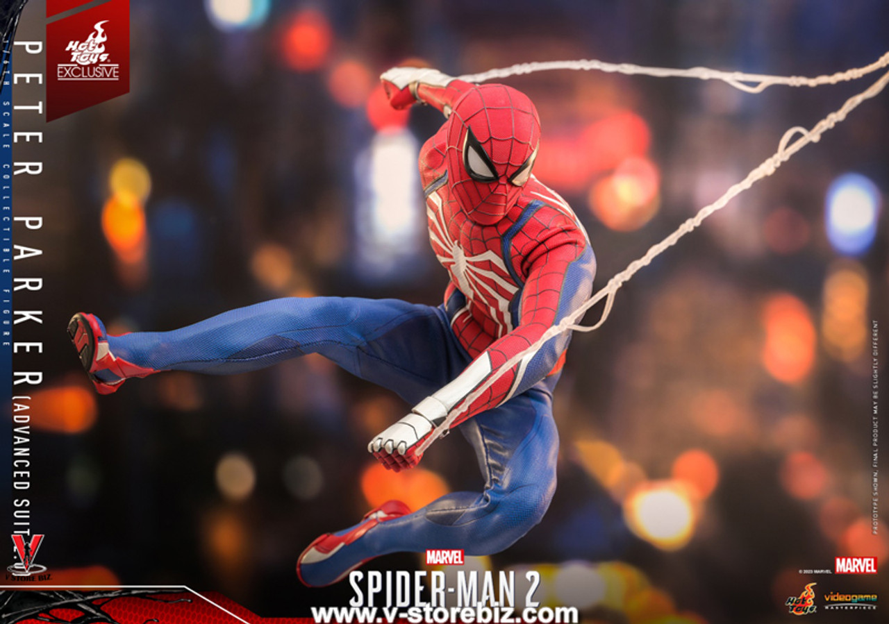 Pré-venda Hot Toys Marvel's Spider-Man 2 VGM56 Spider-Man (Black