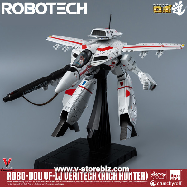 Three Zero 3Z0304 Robotech - ROBO-DOU VF-1J Veritech (Rick Hunter