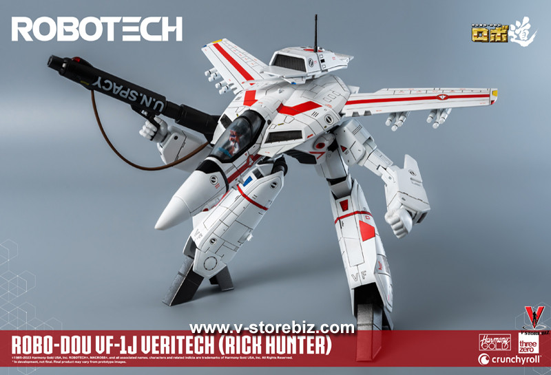 Three Zero 3Z0304 Robotech - ROBO-DOU VF-1J Veritech (Rick Hunter