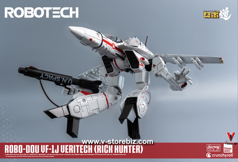 Three Zero 3Z0304 Robotech - ROBO-DOU VF-1J Veritech (Rick Hunter