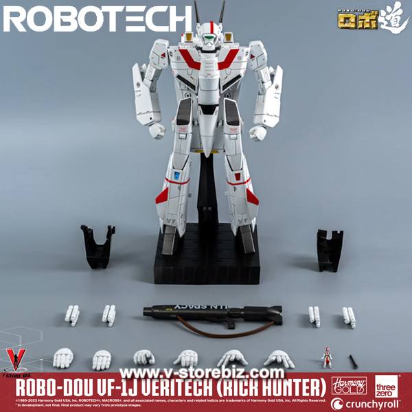 その他 Threezero ROBO DOU VF 1J 1/6 3Z03040W0 Three Zero 3Z0304 Robotech - ROBO-DOU VF-1J Veritech (Rick Hunter