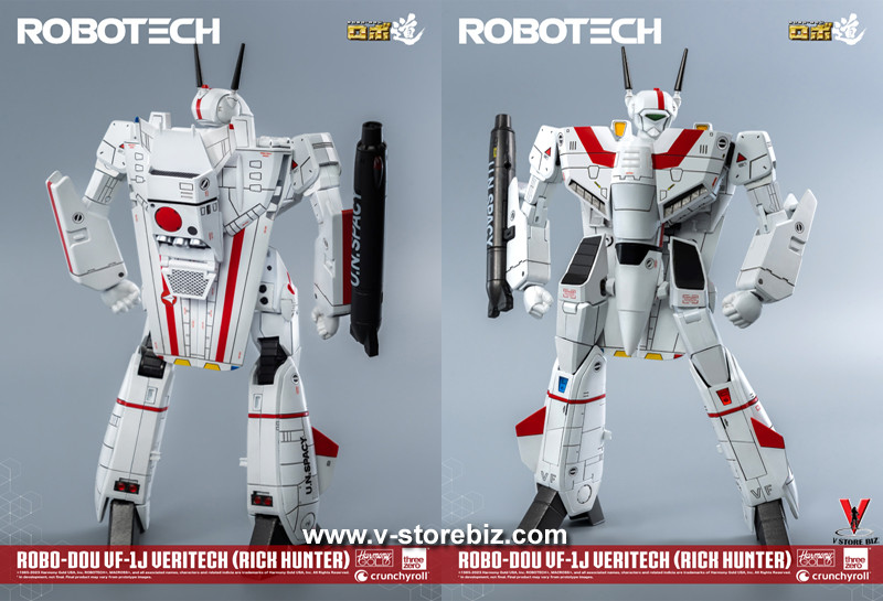Three Zero 3Z0304 Robotech - ROBO-DOU VF-1J Veritech (Rick Hunter