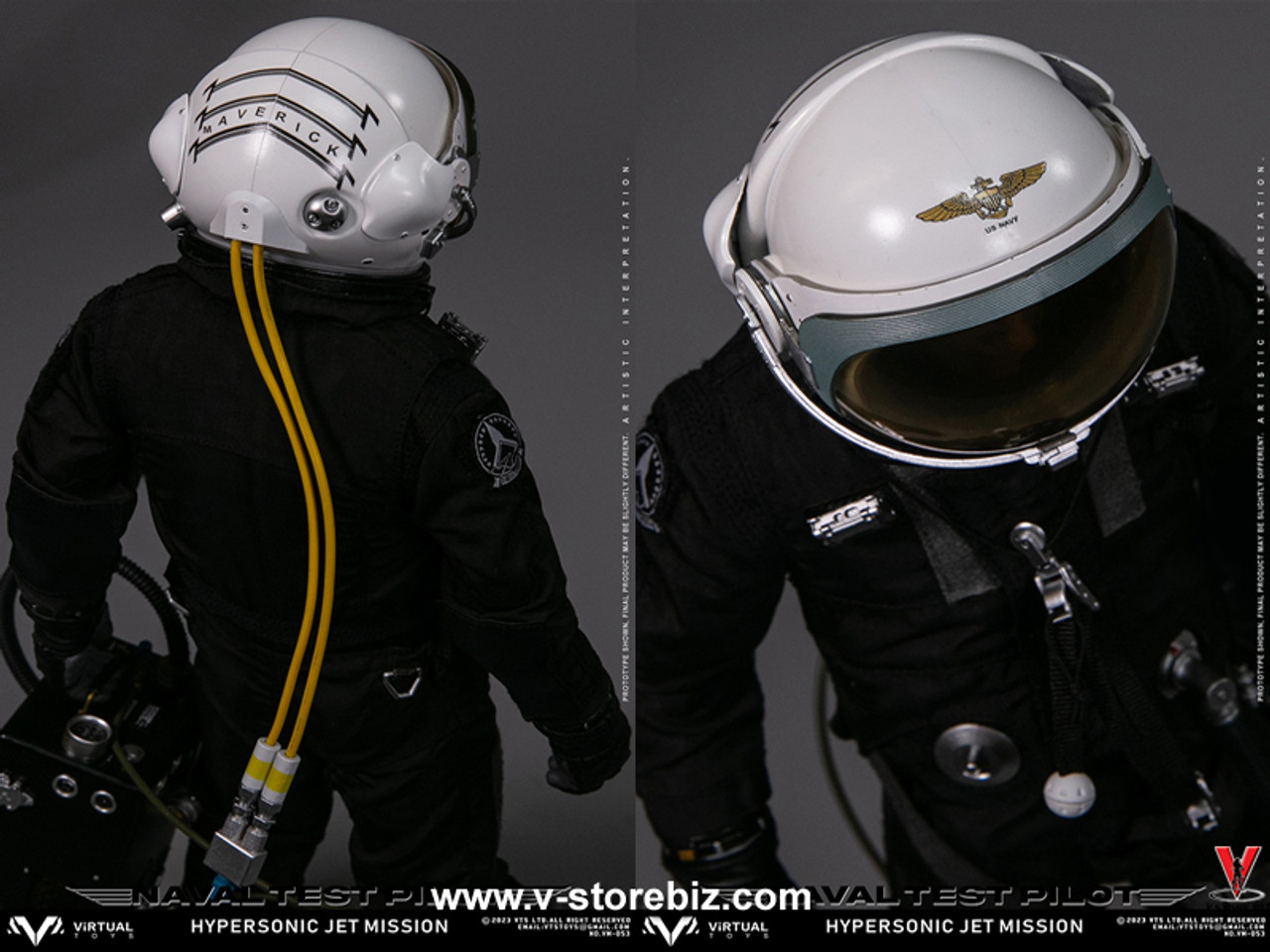 その他 VTS TOYS Hypersonic Jet Mission Naval Te 1/6 VTS TOYS VM053 US NVAY Hypersonic Jet Mission Naval Test