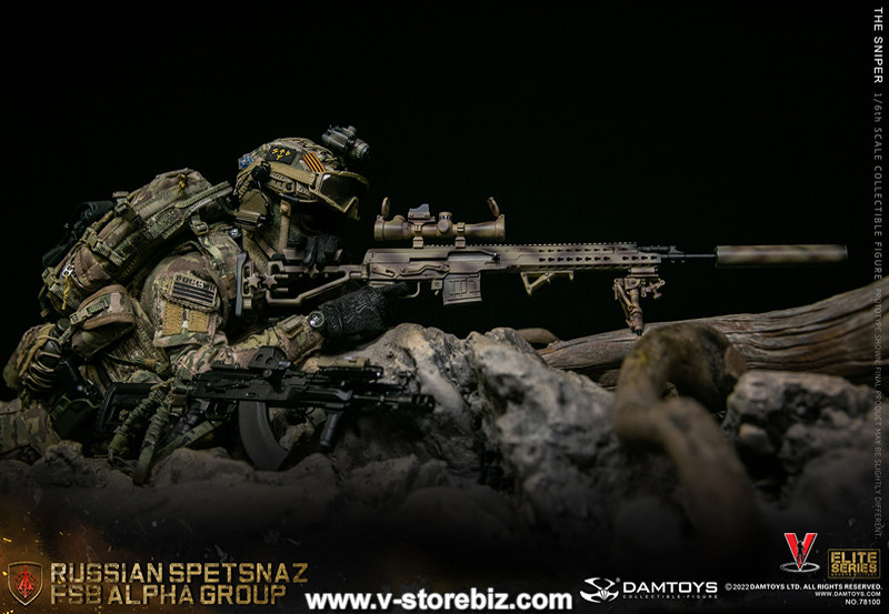 DAMTOYS 78100 Russian Spetsnaz FSB Alpha Group Sniper - V Store