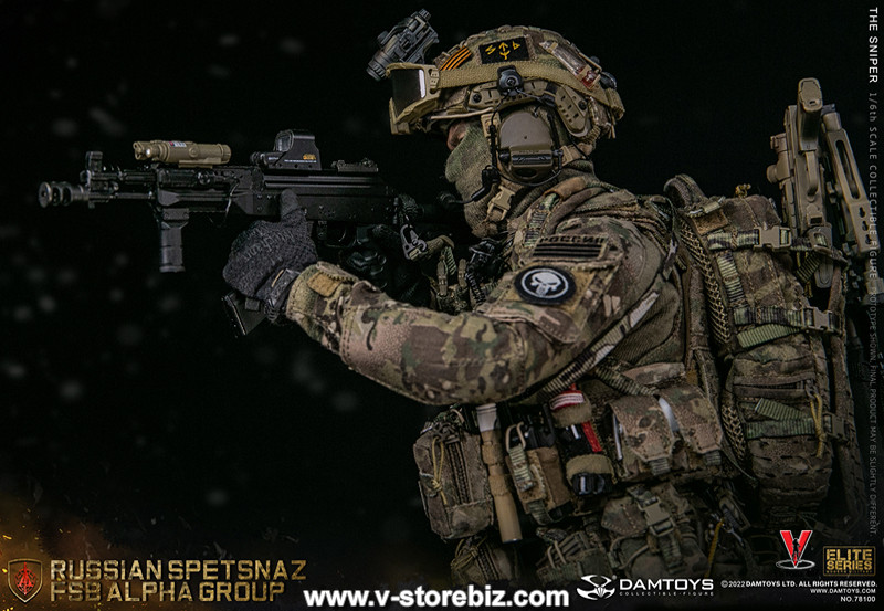 DAMTOYS 78100 Russian Spetsnaz FSB Alpha Group Sniper - V Store