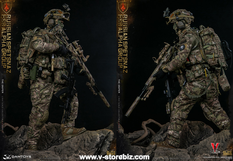 DAMTOYS 78100 Russian Spetsnaz FSB Alpha Group Sniper - V Store