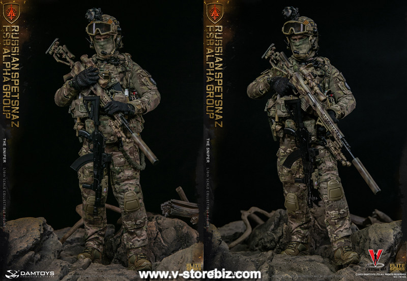 DAMTOYS 78100 Russian Spetsnaz FSB Alpha Group Sniper - V Store